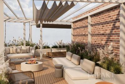 Penthouse cu 4 camere semidecomandat în Andrei Mureșanu - 16