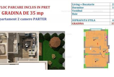 Apartament cu 2 camere decomandat în Central
