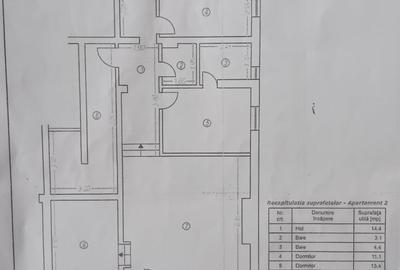 Apartament cu 3 camere decomandat în Găgeni - 17