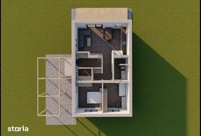 Casă cu 4 camere cu Teren 300 Mp în Central - 2
