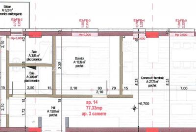 Locuinta moderna, 3 camere, bloc nou, cartier Europa - Spatiu generos ! - 2