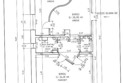 Apartament 3 camere, zona Magnolia, pretabil locuinta ,birou, spatiu comercial - 13