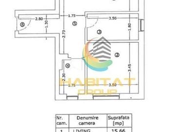 Apartament cu 2 camere decomandat, mobilat în Nicolae Grigorescu - 2