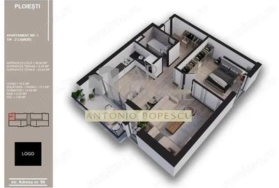 Vanzare apartament 2 camere premium, bloc nou, Ploiesti, zona Albert Kaufland Nord - 3