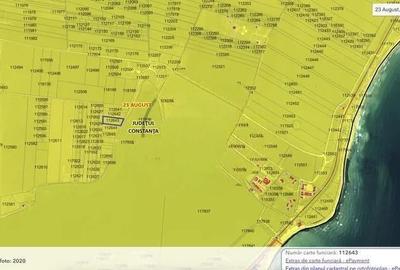 Teren Construcții intravilan de 4286 mp, în 23 August - 5