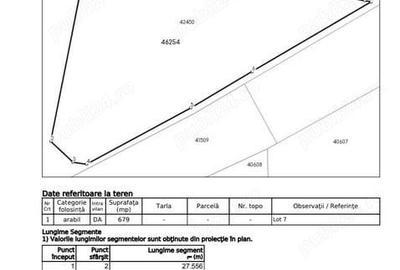 Teren de 679 mp, în Exterior Vest - 3