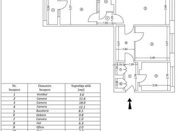 Apartament cu 3 camere semidecomandat, mobilat în Theodor Pallady - 15
