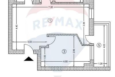Apartament cu 3 camere de vanzare, mobilat-utilat, Confort City - 8