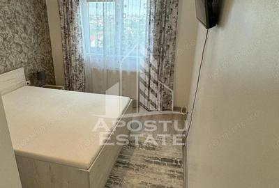 Apartament cu 3 camere decomandat, mobilat în Girocului