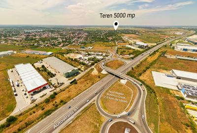 Teren intravilan construibil Bolintin Deal 5000 mp – dublă deschidere - 4
