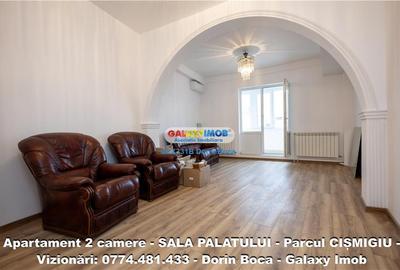 Apartament cu 2 camere decomandat, mobilat în Sala Palatului