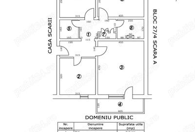 Vand apartament 3 camere Dorobanti 1 - 4