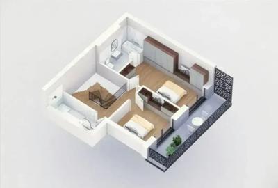 Duplex spectaculos cu 5 camere în zona Pallady - 8