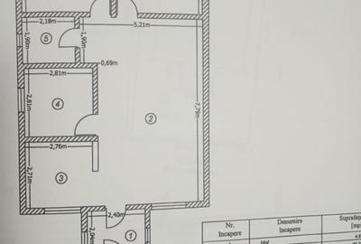 Casă individuală cu 3 camere cu Canalizare în Central - 13