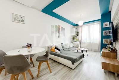 Apartament cu 3 camere semidecomandat, mobilat în Iris