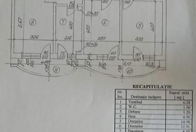 VANZARE APARTAMENT 3 CAMERE UNIRII – RADU VODA - 33