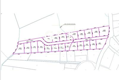 Teren de vanzare,22 loturi - 16000 mp - 3 minute de centru! - 1