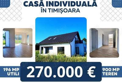 Casă cu 5 camere cu Teren 900 Mp în Torontalului