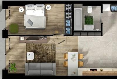 Apartament 2 camere imobil nou  P-ta Abator Apartament 2 camere imobil nou  P-ta Abator - 1