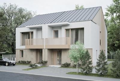 Duplex cu 4 camere cu Canalizare în Popești - 2