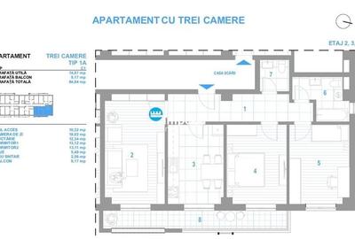 Direct Dezvoltator! Ap 3 cam, finalizat si intabulat! Bucium - 14