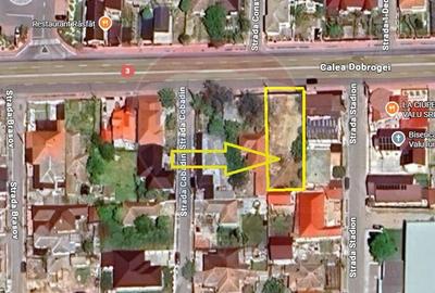 Teren Construcții intravilan de 500 mp, în Valu lui Traian