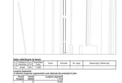 Teren intravilan de 7500 mp, în Brănești - 3