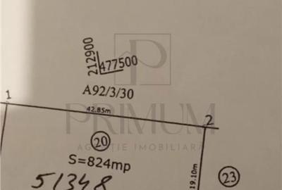 Teren de 824 mp, în Moșnița Nouă