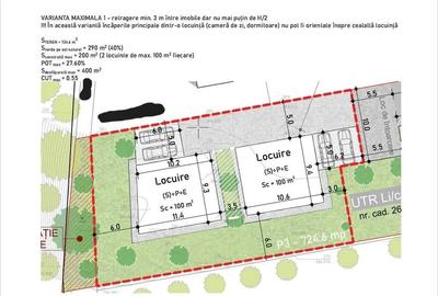 Teren de vanzare de 795 mp cu PUZ aprobat pentru 2 case individuale, Manastur
