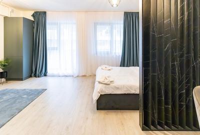 Ivory, rond OMV, Pipera, studio nou, lux, mobilat, TVA 0 - 3