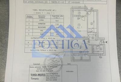 Apartament cu 2 camere decomandat în Chiajna - 2