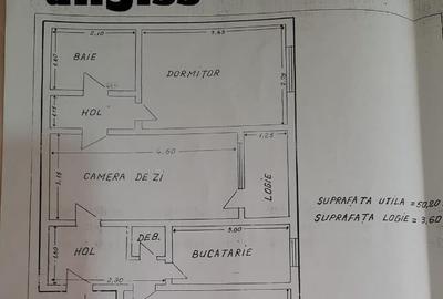 Apartament cu 3 camere semidecomandat în Vest - 12
