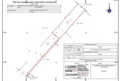 TEREN 4625 mp in zona industriala CRISTIAN, lungime 129 m, latime 31 m,utilitati - 1