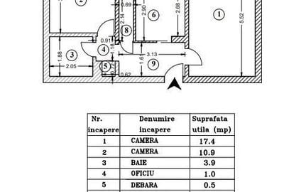 Apartament cu 2 camere decomandat, mobilat în Berceni - 3