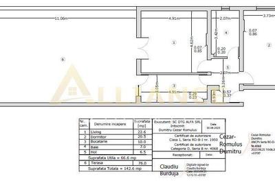 Apartament cu 2 camere decomandat în Central - 2