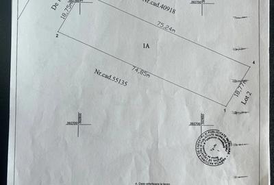 Teren de 1400 mp, în Central