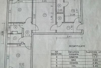 Apartament cu 3 camere semidecomandat în Podu Roș - 13