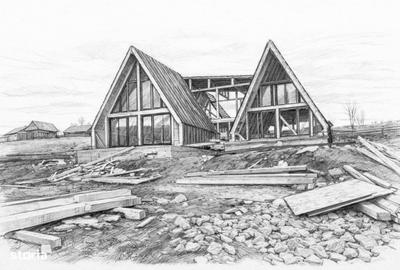 Casă cu Teren 1998 Mp în Mărișel - 2