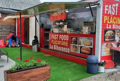 Vand container fast food + magazie complet utilat - 3