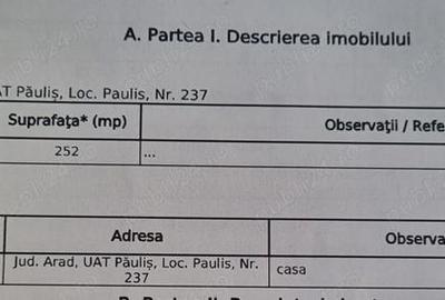 Casă cu 3 camere cu Teren 500 Mp în Păuliș - 1