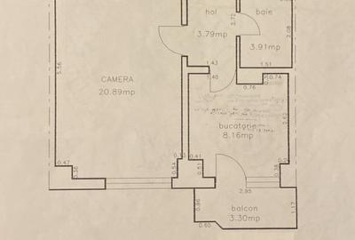 Garsonieră decomandată în Independenței - 3