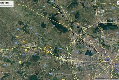 Teren intravilan Ciorogarla Bacu A1 Bucuresti - Pitesti depozitele EMAG - 3