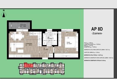 Apartamente 1 si 2 camere Otopeni | str Avram Iancu | Reducere 10% - 7