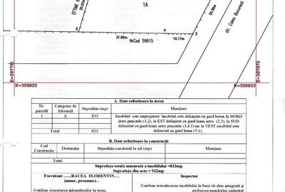 Teren de 833 mp, în Ciolpani - 1