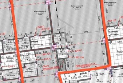 Spațiu comercial, 210mp, open-space, 3 băi, strada Fabricii - 7