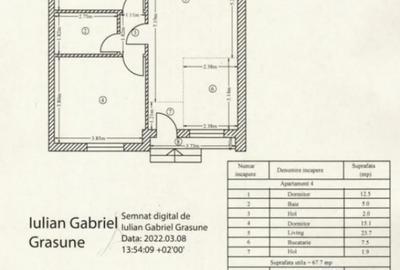 Casă cu 3 camere cu Canalizare în Central - 10