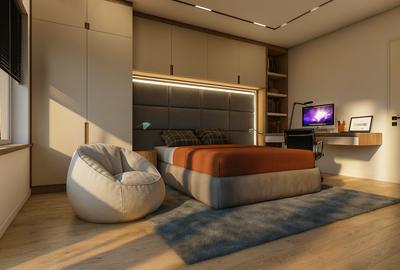 Apartament cu 2 camere decomandat în Tractorul - 8