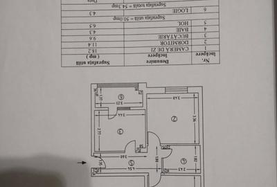 Apartament cu 2 camere decomandat în 23 August - 7