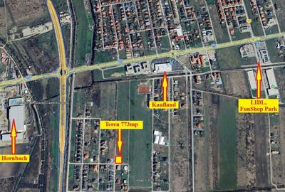 Teren Construcții intravilan de 773 mp, în Moșnița Nouă - 2