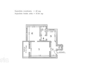 Apartament cu 2 camere în Dâmbu Pietros - 13